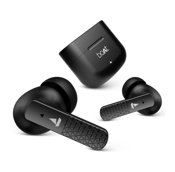 boAt Newly Launched Airdopes 91 TWS Earbuds with 45 hrs Playtime (Active Black)