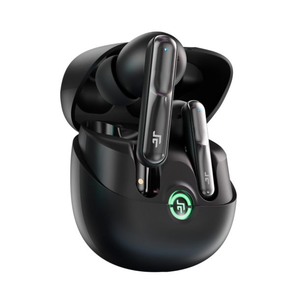 CrossBeats Sonic 3 TWS Ear Buds 30dB Hybrid ANC Bluetooth Earphones (Black)