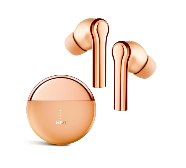 Mivi DuoPods i5 [ Newly Launched ] True Wireless Earbuds- Peach