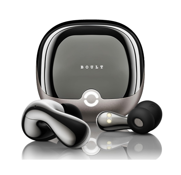 Boult Newly Launched Klarity 1 in Ear TWS Earbuds with 80Hrs Playtime (Skyline Grey)