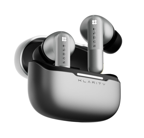 Boult Newly Launched Klarity 3 6-Mic Hybrid ANC (Upto 50dB) in Ear Earbuds (Smoky Metal)