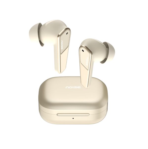 Noise Newly Launched Buds N1 Pro in-Ear Truly Wireless Earbuds with Metallic Finish (Chrome Beige)
