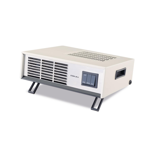 Bajaj Blow Hot Portable Room Heater For Bedroom|2 Heat Settings-1000 Watt/ 2000 Watt, White