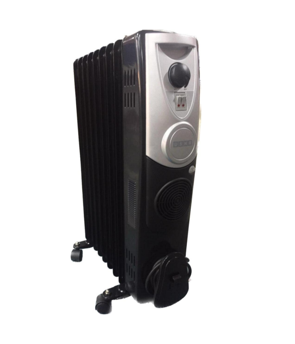 Usha OFR – 4209 9Fin 2400 Watts PTC Room Heater with Fan (Black)
