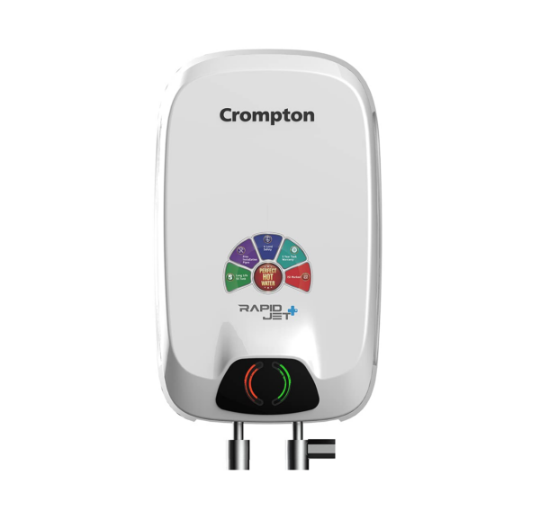 Crompton Rapid Jet Plus 3-L Instant Water Heater with Advanced 4 level Safety