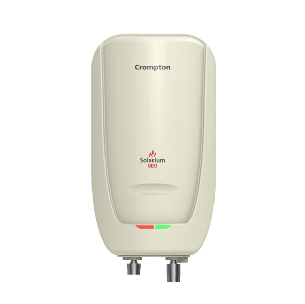 Crompton Solarium Neo 3-Litre, 3KW Instant Water Heater/Geyser with Rust Free ABS Body (Ivory)