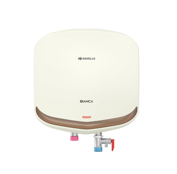 Havells Bianca 3 Litre Instant Water Heater (Ivory Champagne Gold)