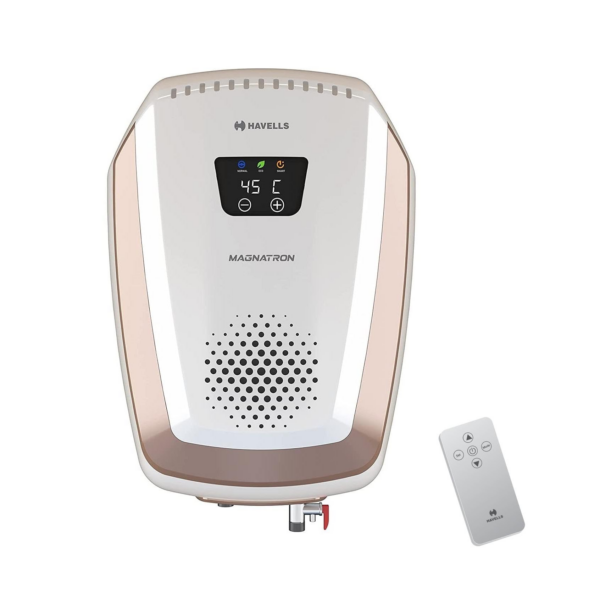 Havells Magnatron 15 Litre Storage Water Heater (White Champagne Gold)