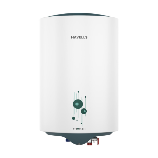 Havells Monza 10 Litre Storage Wall Mount Water Heater (White)