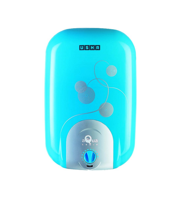 Usha Aquagenie 15 LTR 2000-Watt 5 Star Storage Water Heater (Moonflower Sky Blue)