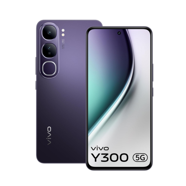 Vivo Y300 5G (Phantom Purple, 8GB RAM, 256GB Storage)