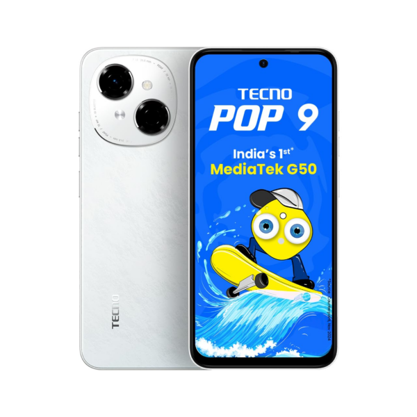 TECNO POP 9 (Glittery White, 3GB+64GB)