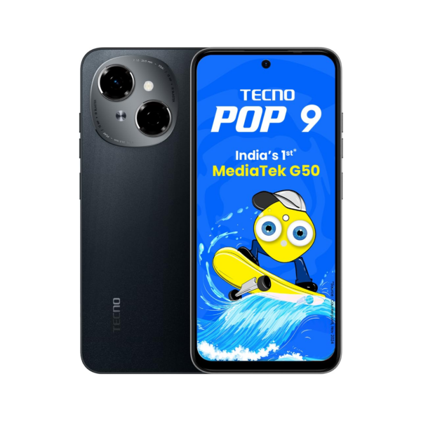 TECNO POP 9 (Startrail Black, 3GB+64GB)