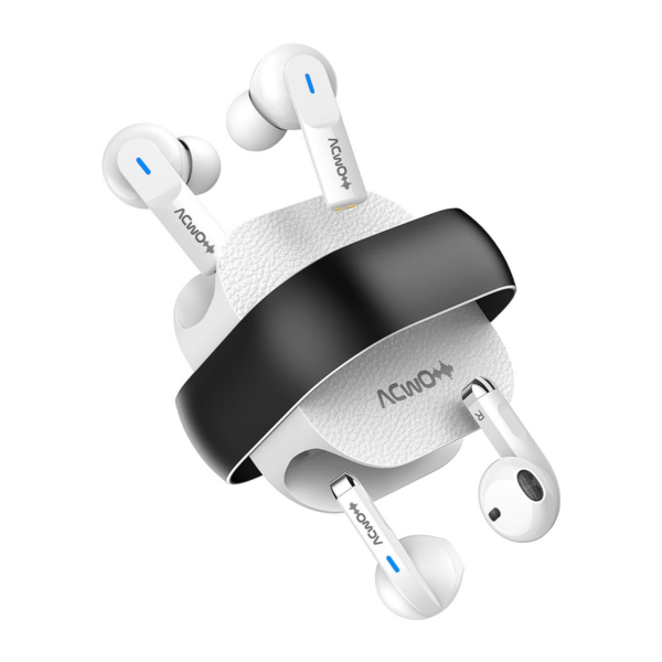 ACwO DwOTS Fire India's First in-Ear + Half-in-Ear Buds - Moon White