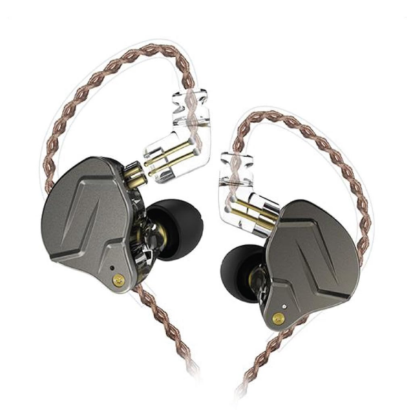 KZ ZSN Pro Wired IEM Earphones, 10mm Dynamic Driver (ZSN Pro (No Mic), Grey)