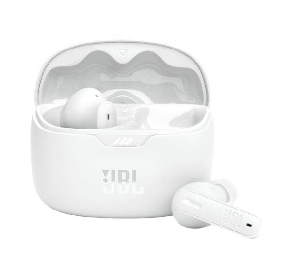 JBL Tune Beam In Ear Wireless TWS Earbuds with Mic, ANC Earbuds (White)