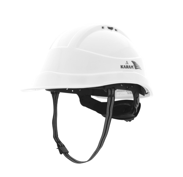 KARAM PN542 Safety Helmet for Men Industrial & Construction Helmet, Super White