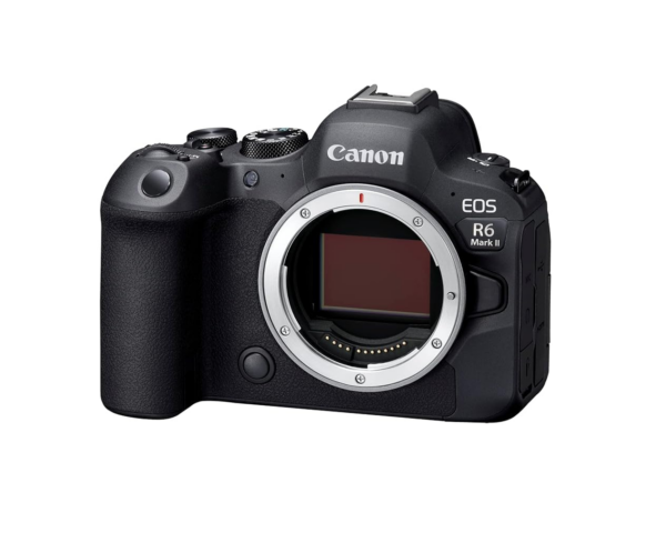 Canon EOS R6 Mark II 24.2 MP Mirrorless Camera-Body Only (Black)