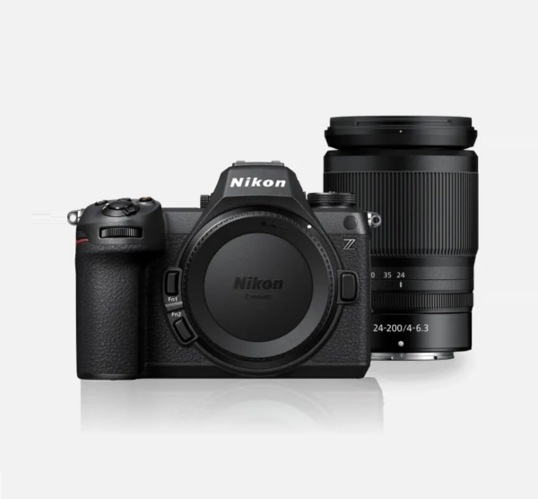 Nikon Digital Camera Z 6III Body with NIKKOR Z 24-200mm f/4-6.3 Lens - Full-Frame Mirrorless