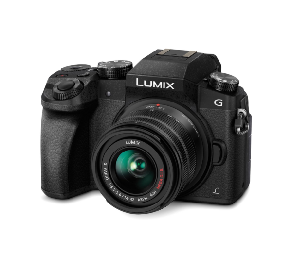 Panasonic LUMIX G7 16.00 MP 4K Mirrorless Interchangeable Lens Camera Kit with 14-42 mm Lens (Black)