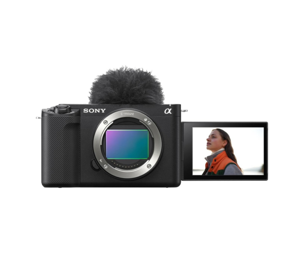 Sony Alpha Zv-E1 Full-Frame Interchangeable-Lens Mirrorless Vlog Digital Zoom Camera – Black