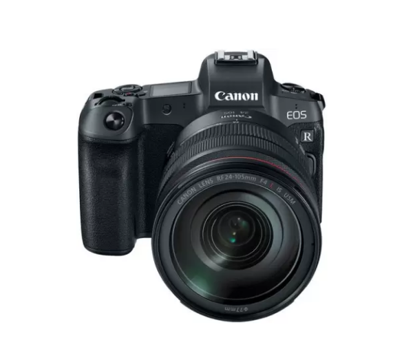 Canon EOS R Mirrorless Camera Body with Single Lens: RF24-105 mm f/4L IS USM Lens  (Black)