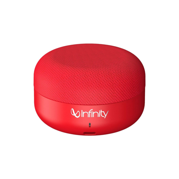 Infinity - Fuze Pint, Wireless Ultra Portable Mini Speaker with Mic (Red)