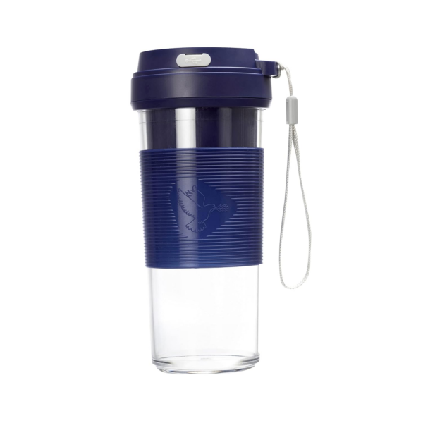 Pigeon Blendo USB rechargeable Personal Blender for Smoothies, Shakes with Juicer Cup Jar, 330 ml, Blue