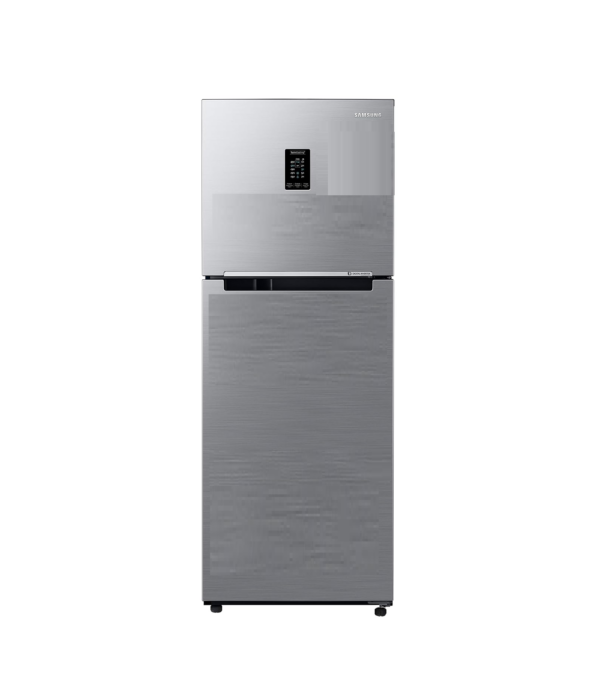 SAMSUNG 301 L Frost Free Double Door 3 Star Convertible Refrigerator (RT34C4523S9/HL, Silver, Refined Inox, 2024 Model)