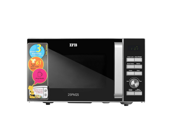 IFB 25 L Solo Microwave Oven (25PM2S, IFBJ0, Silver)