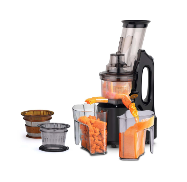 AGARO Royal Slow Juicer, Professional Cold Press Whole Slow Juicer, Black