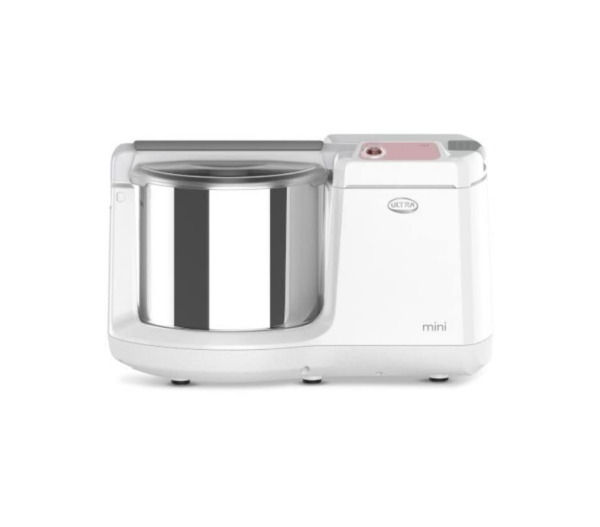 Ultra Mini Wet Grinder 1.25L, Patented Conical Stones, ABS Body, Multiutility Drum (White)