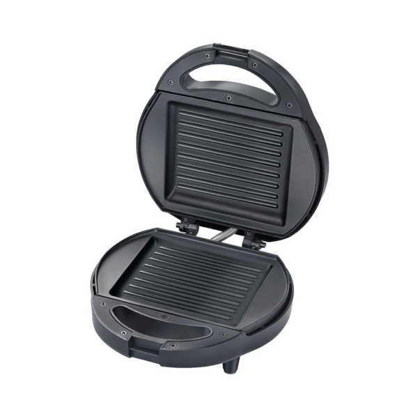 Prestige PGSP Single Sandwich Toaster with Fixed Grill Plate(500W, Black, Non-Stick)