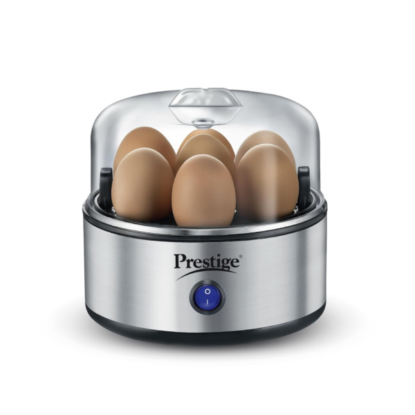 Prestige Egg Boiler PEB-01, 350-Watt, Boils 7 Eggs at Once, One-Touch Operation