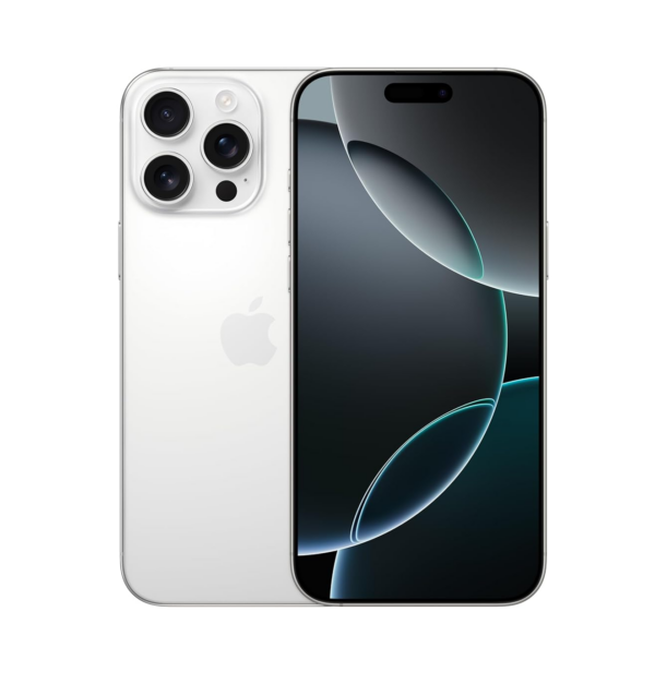 iPhone 16 Pro Max 256 GB: 5G Mobile Phone with Camera Control, White Titanium