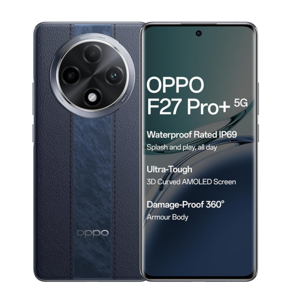 OPPO F27 Pro+ 5G (Midnight Navy, 8GB RAM, 128GB Storage)