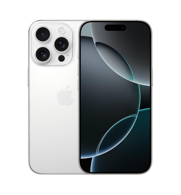 iPhone 16 Pro 128 GB: 5G Mobile Phone with Camera Control, White Titanium