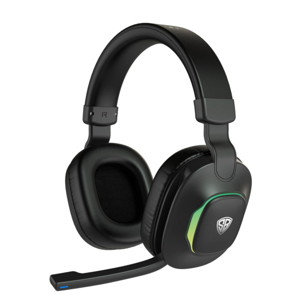 SpinBot Ranger HX300 Wireless Bluetooth Over The Ear Headphones, Up to 18 Hours of Battery Backup (Black)