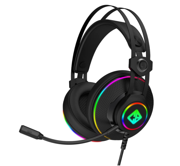 Cosmic Byte Proteus Headset Dual Input USB and 3.5mm, 7.1 Surround Sound, RGB LED (Black)