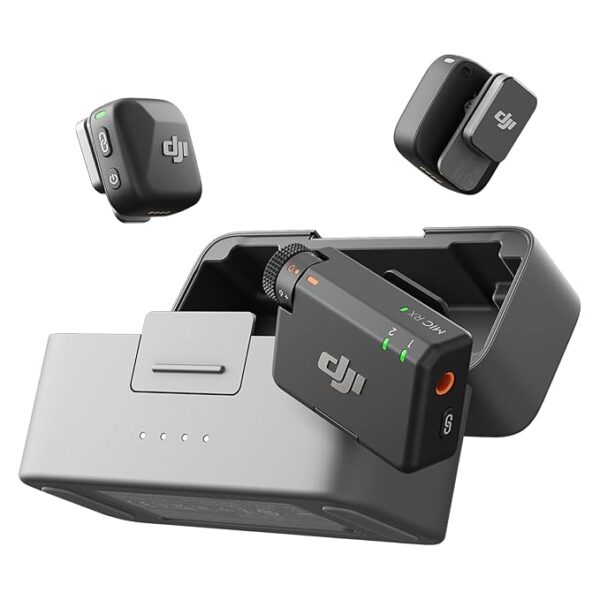 DJI Mic Mini (2 TX + 1 RX + Charging Case), Ultralight