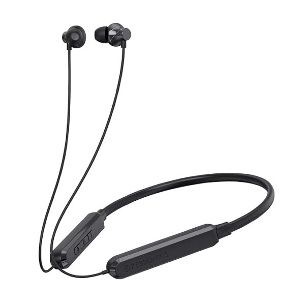 ZEBRONICS Jumbo LITE with 70 Hours Backup, Bluetooth v5.2 Wireless In Ear Neckband