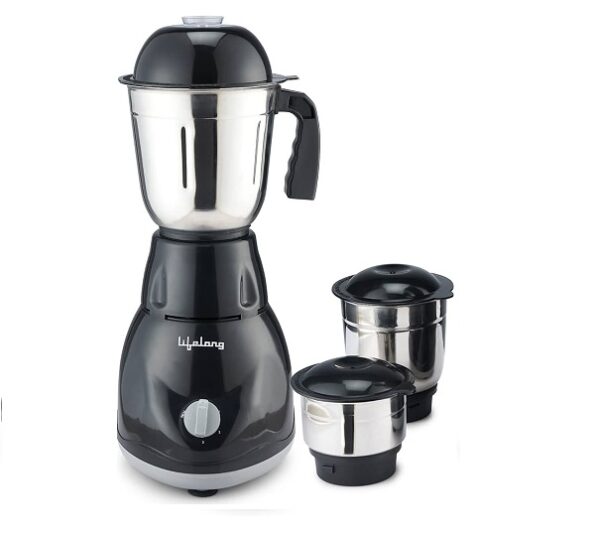 Lifelong Mixer Grinder for Kitchen - 2 Jars 500 Watt