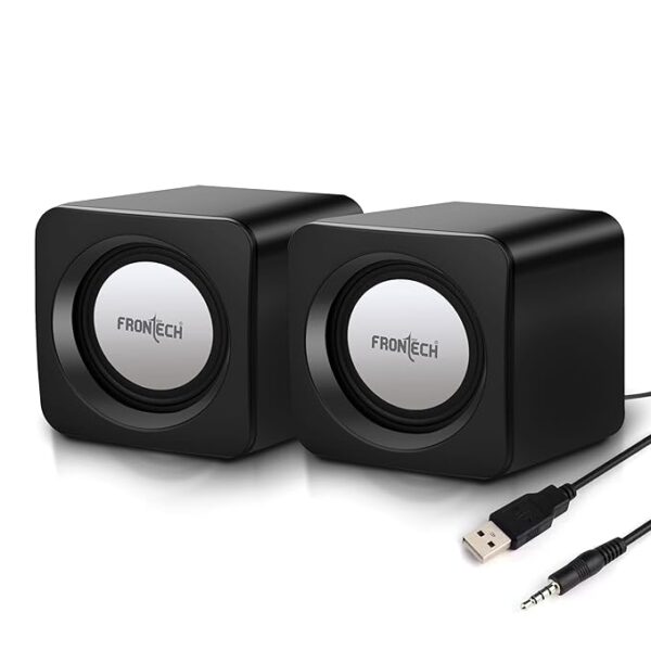 FRONTECH Premium 2.0 Channel USB Powered Speakers with 1.5W x 2 Output