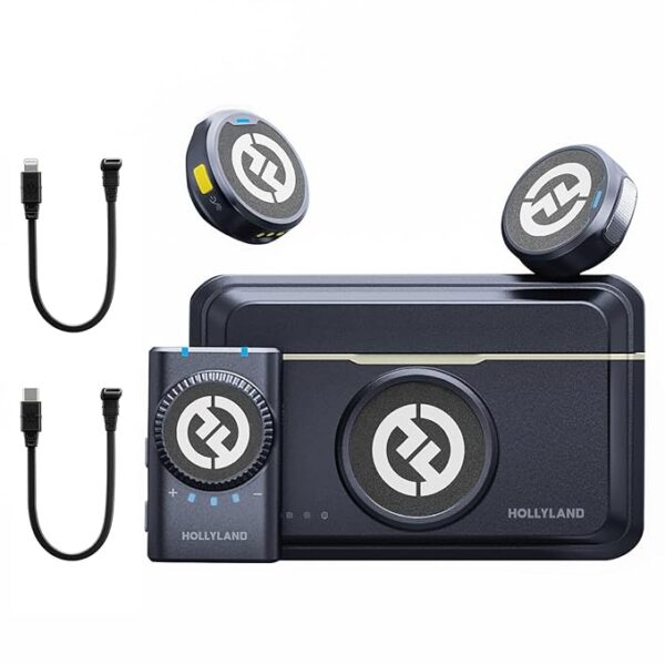 Hollyland Lark M2 Wireless Microphone for Camera/Laptop/Phones