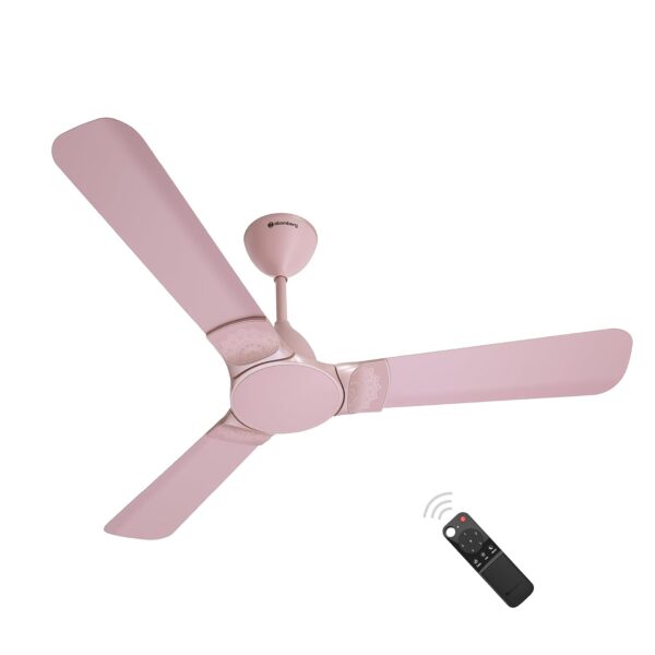 atomberg Erica 1200mm BLDC Ceiling Fan with Remote Control (Lotus Pink)