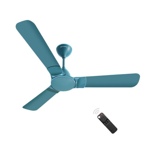 atomberg Erica 1200mm BLDC Ceiling Fan with Remote Control (Aegean Blue)