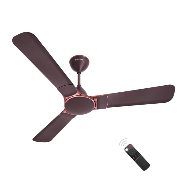 atomberg Erica 1200mm BLDC Ceiling Fan with Remote Control (Umber Brown)