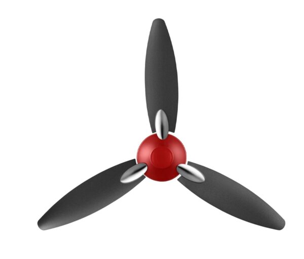 USHA Bloom Daffodil 1250mm (Sparkle Red and Black )
