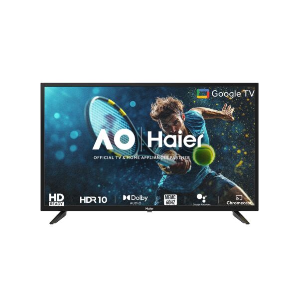 Haier 80 cm (32 inches) HD Ready Smart LED Google TV LE32W400G (Black)