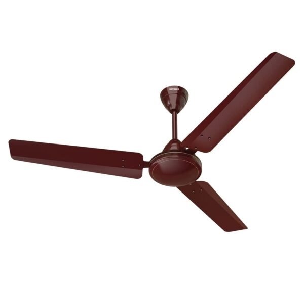 Havells 1200mm Mozel ES Ceiling Fan est in class base fan,High Air Delivery (Brown)